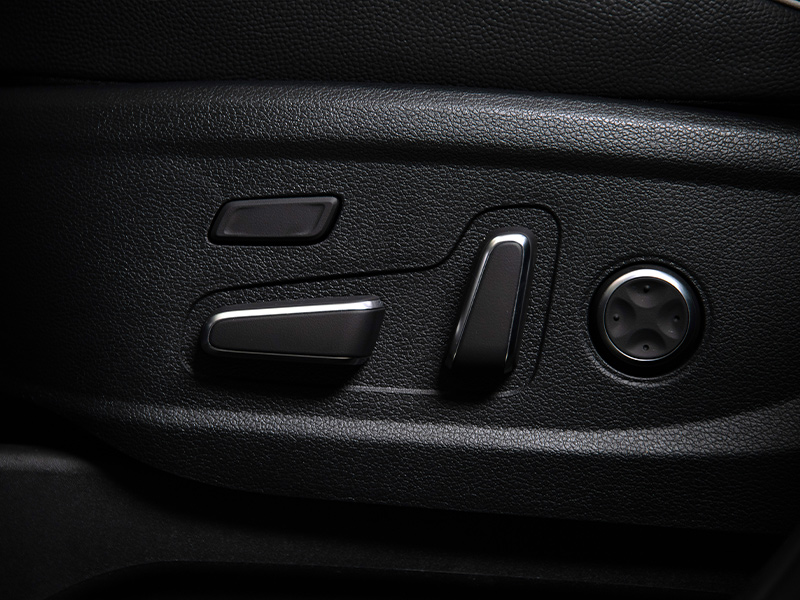 Posiciones para ajuste eléctrico de asiento del conductor en Hyundai Palisade