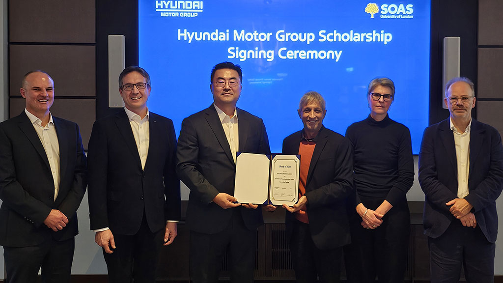 Hyundai Motor Group se asoci&oacute; con SOAS University of London