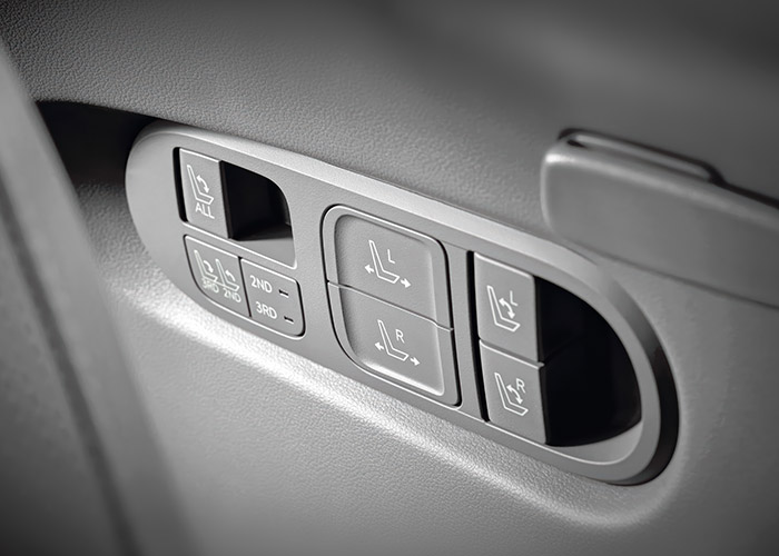 Panel intuitivo en Hyundai Palisade Híbrida 2026