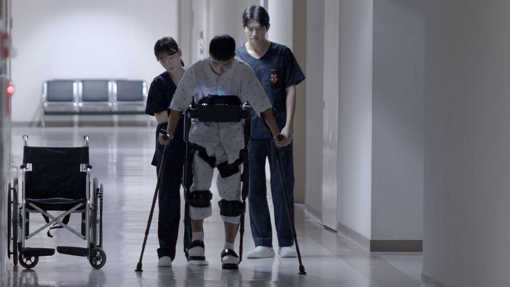 Hyundai Motor Group present&oacute; su robot de rehabilitaci&oacute;n.
