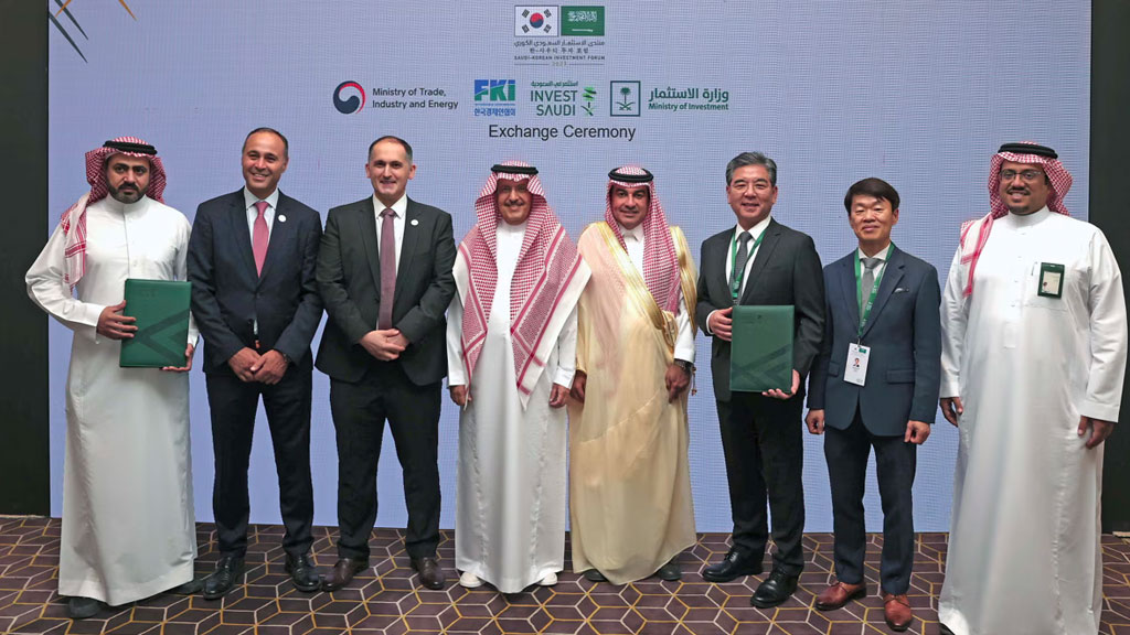 Hyundai Motor Company firm&oacute; un memorando de entendimiento (MOU) con el Instituto de Tecnolog&iacute;a Automotriz de Corea (KATECH), Air Products Qudra (APQ) y la Compa&ntilde;&iacute;a de Transporte P&uacute;blico Saudita (SAPTCO