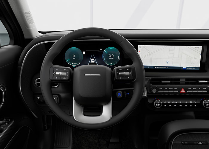 volante con diseño sofisticado Hyundai Palisade Híbrida 2026.