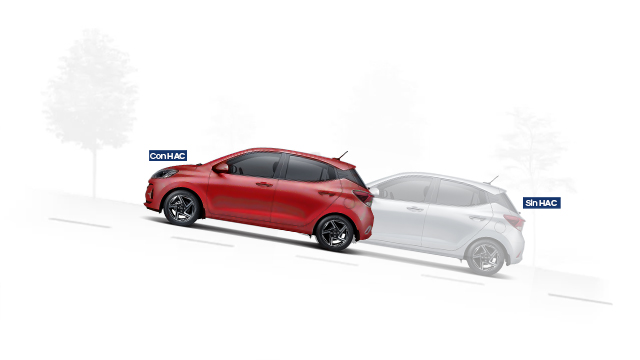 Ilustración de Hyundai Grand i10 2026 mostrando el sistema de Seguridad Estructural