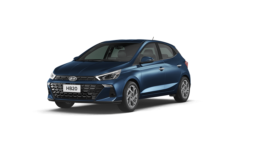 HB20 Hatchback GLS AT azul